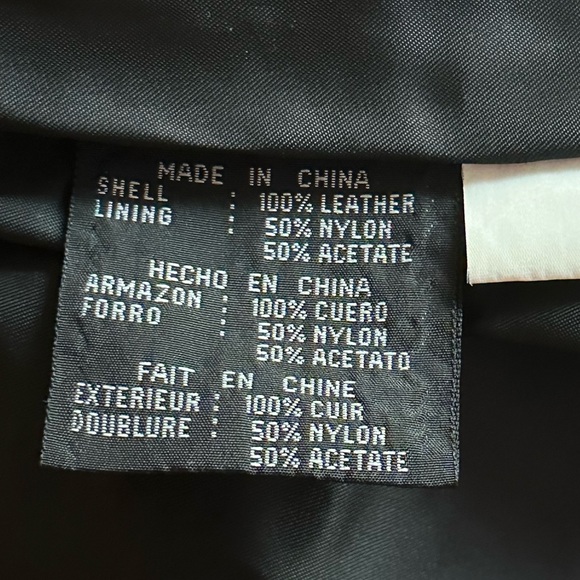 Kenneth Cole leather jacket - Picture 3 of 5